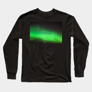 Northern lights sky Long Sleeve T-Shirt